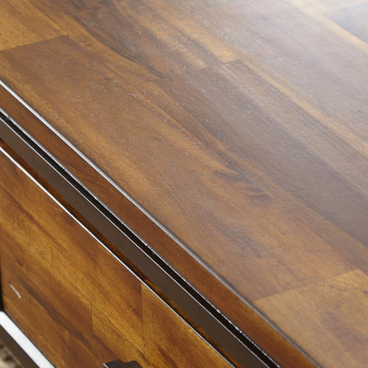 Start2Finish Abaco Cocktail Table with wooden top and metal legs, ideal for living room or patio entertainment spaces.