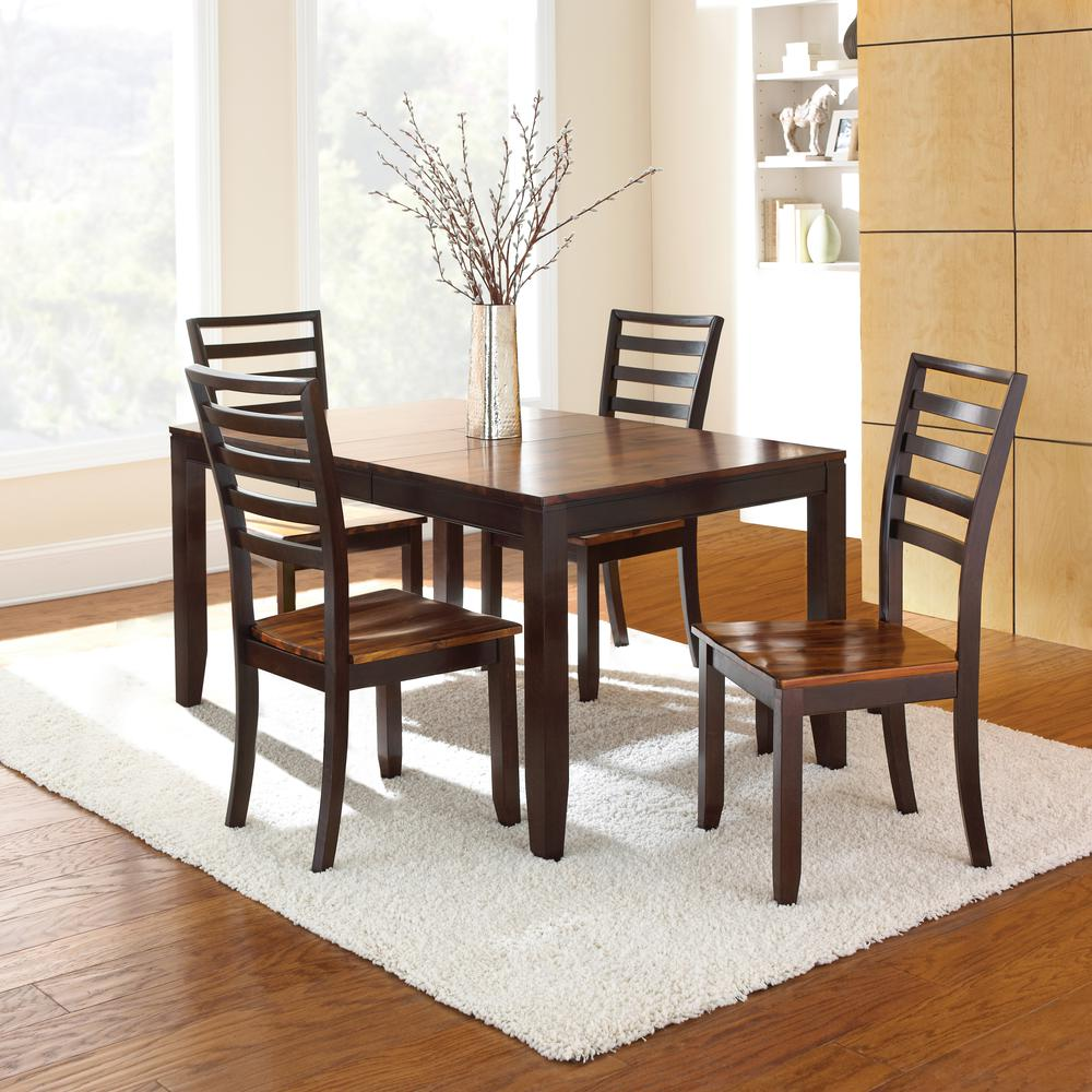 Start2Finish Abaco Side Chair with wooden frame and cushioned seat, modern furniture for dining or living spaces.
