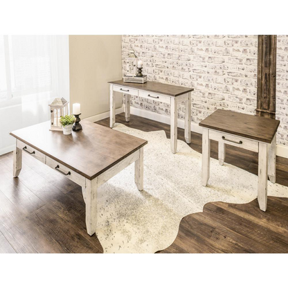 Start2Finish Bear Creek Cocktail Table showing a modern wooden furniture piece with a smooth tabletop and sturdy legs.