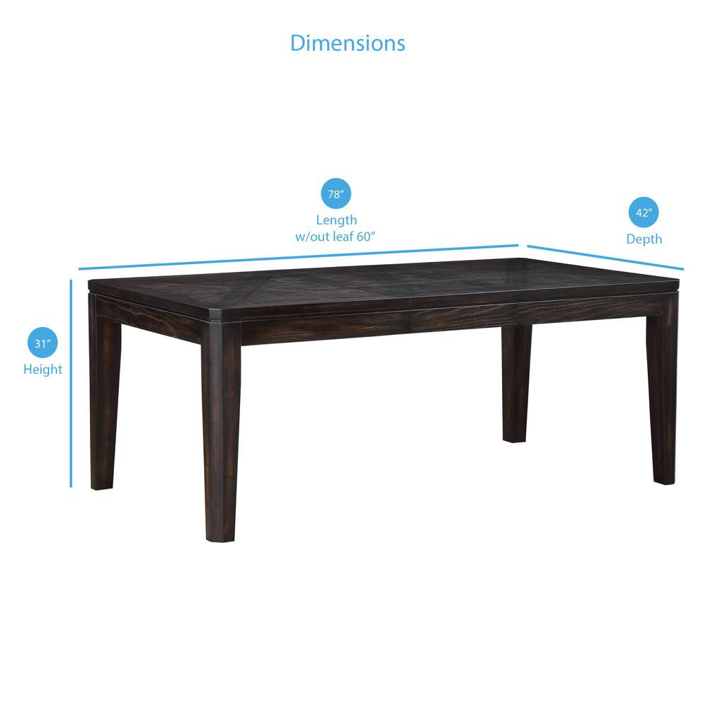 Start2Finish Ally dining table with a sleek wooden top and sturdy legs, ideal for modern dining rooms.