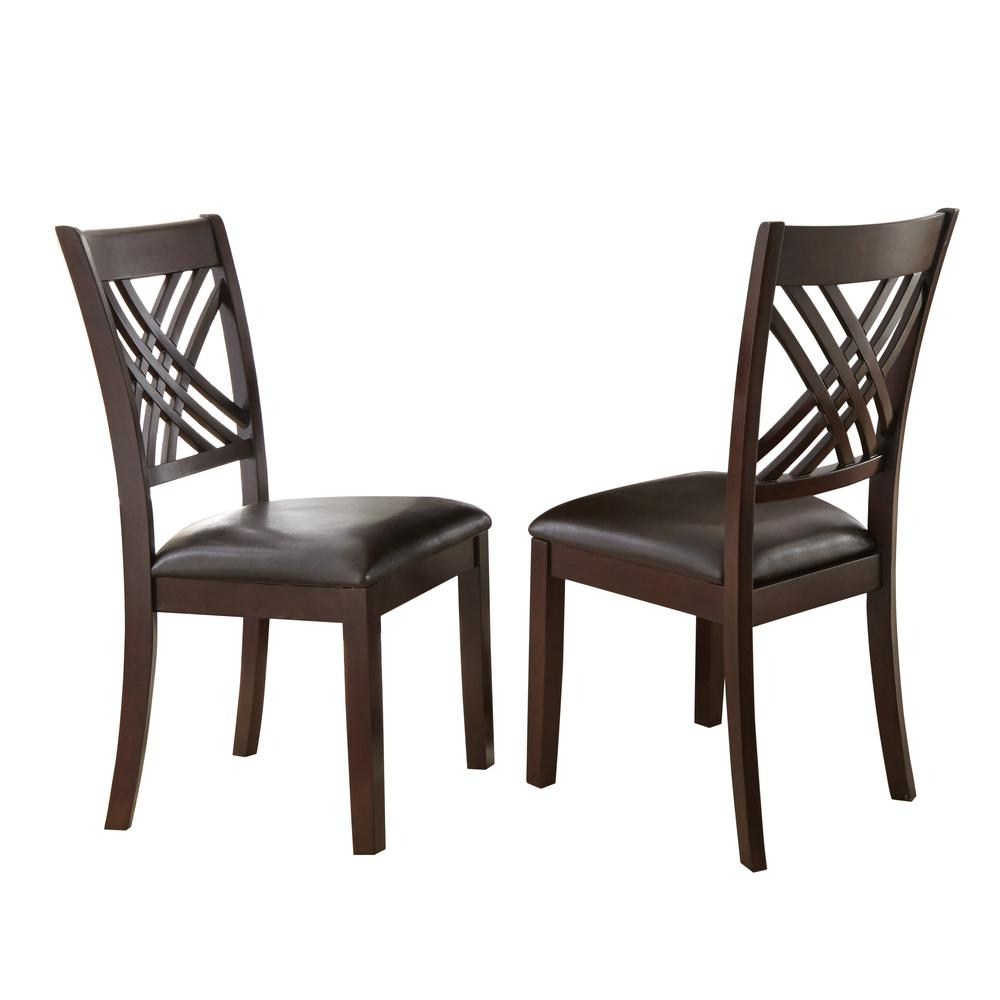 Start2Finish Adrian side chair featuring a modern design with a wooden seat and metal legs, ideal for dining or office use.