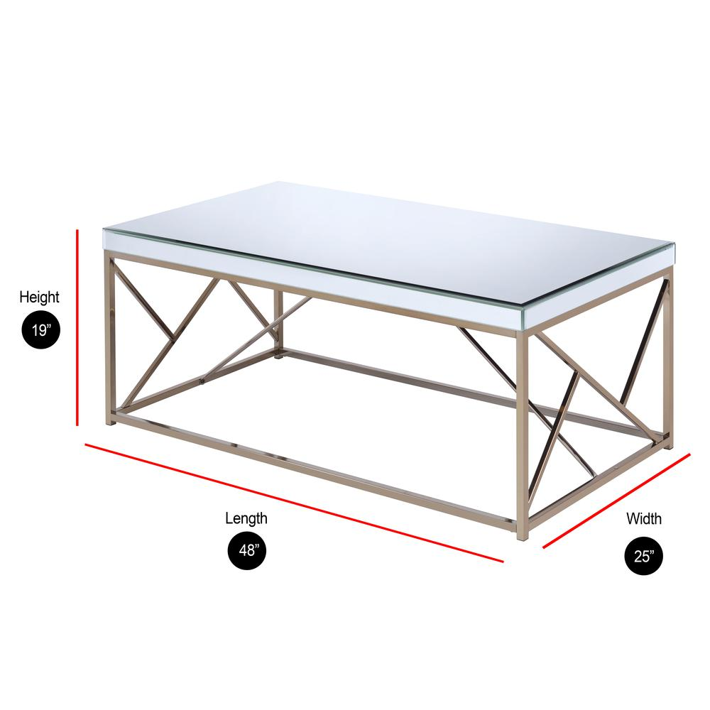 Start2Finish Evelyn cocktail table with a sleek, modern design and a smooth tabletop, perfect for living room or lounge areas.
