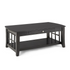 Start2Finish Cassidy Cocktail Table with a sleek wooden surface and modern design, perfect for living room or lounge spaces.