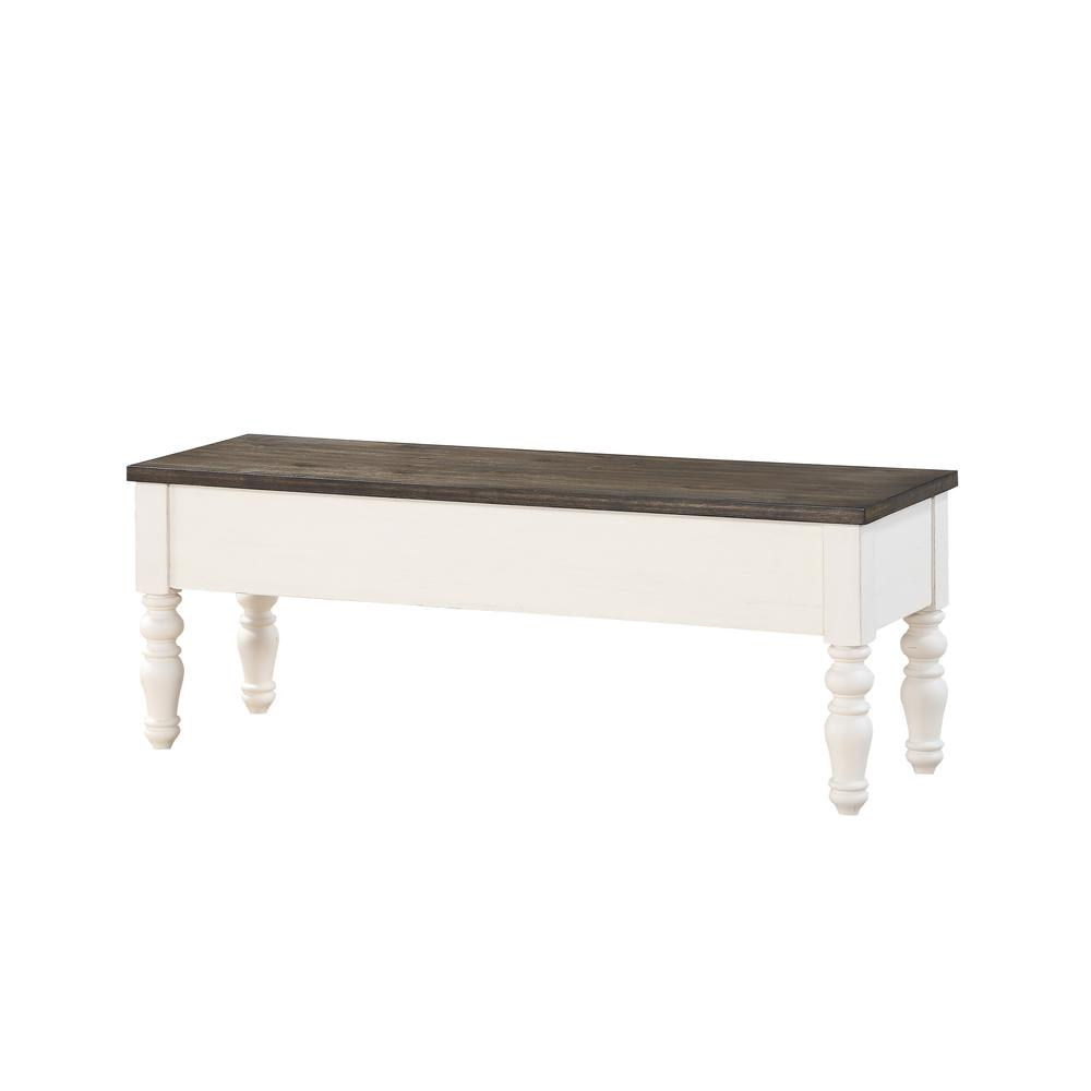 Joanna Two Tone 6-Piece Dining Set by Start2Finish, featuring a contemporary table with six matching chairs in a two-tone finish.