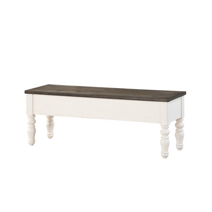 Joanna Two Tone 6-Piece Dining Set by Start2Finish, featuring a contemporary table with six matching chairs in a two-tone finish.