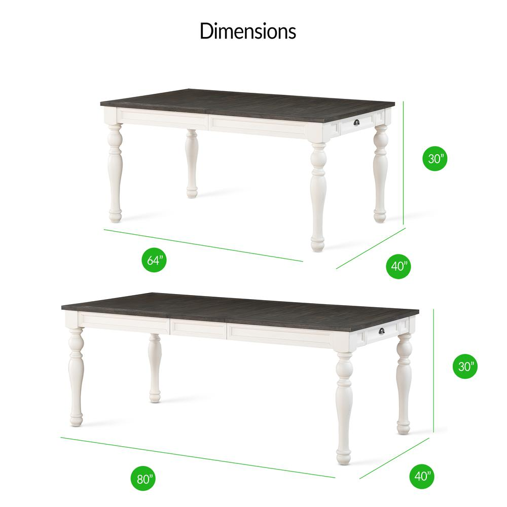 Joanna Two Tone Dining Table by Start2Finish featuring a modern design with contrasting wood finishes and sturdy legs.