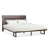 Start2Finish Pasco King Bed with sleek wooden frame and modern design, shown in a well-lit bedroom setting.