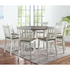 Joanna 9-piece counter dining set by Start2Finish with a table and matching stools for casual kitchen or bar area dining.
