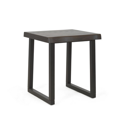 Start2Finish Jennings live edge end table showcasing natural wood grain and sleek modern design for stylish furniture decor.
