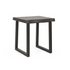 Start2Finish Jennings live edge end table showcasing natural wood grain and sleek modern design for stylish furniture decor.
