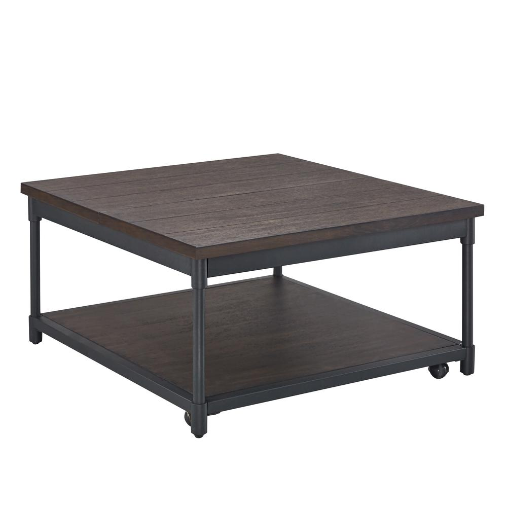 Start2Finish Prescott Lift-Top Square Cocktail Table, modern wooden furniture with lift-top design for versatile use.