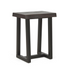 Start2Finish Jennings live edge stool with natural wood finish, showcasing the unique edge design and sturdy wooden construction.