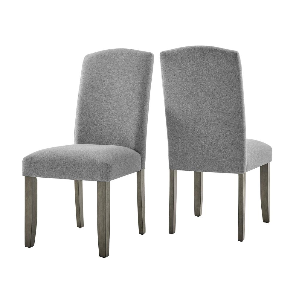 Start2Finish Emily dining side chair with wood frame and upholstered seat, showcasing a modern, stylish design.