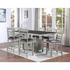 Start2Finish Hyland 7-piece dining set with a wooden table and matching chairs, perfect for family meals and gatherings.