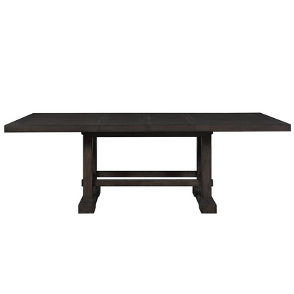 Start2Finish Napa Counter Table with wooden top and metal legs, ideal for kitchen or workspace use.