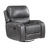 Gray Keily manual recliner chair by Start2Finish, featuring cushioned seating and armrests in a modern furniture design.