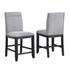 Start2Finish Yves Counter Chair in grey with a sleek modern design and cushioned seat for comfortable seating.
