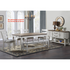 Start2Finish Pendleton Dining Table with wooden surface and sturdy legs, ideal for family meals and gatherings.