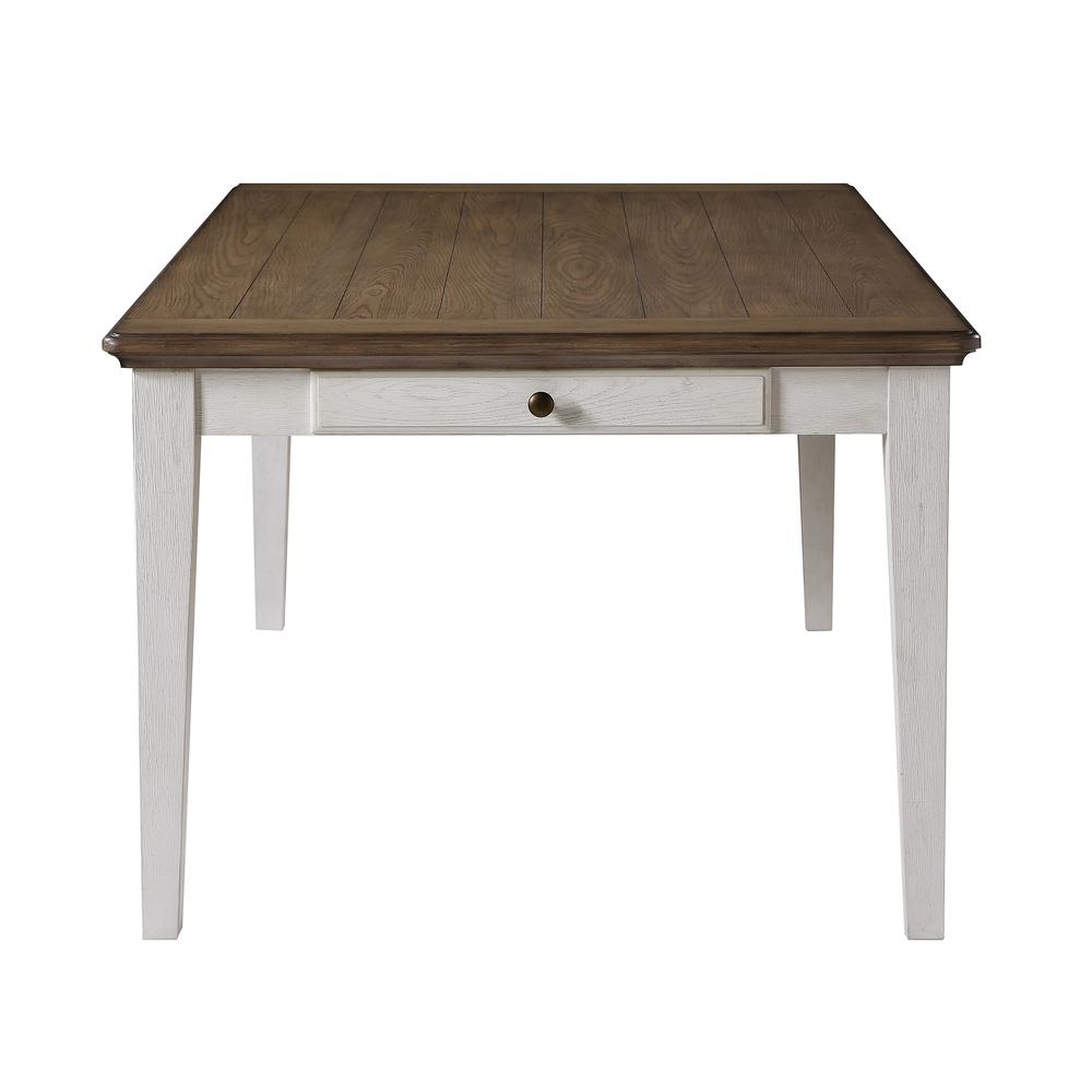 Start2Finish Pendleton dining table with a wooden tabletop and sturdy legs, ideal for dining rooms and gatherings.