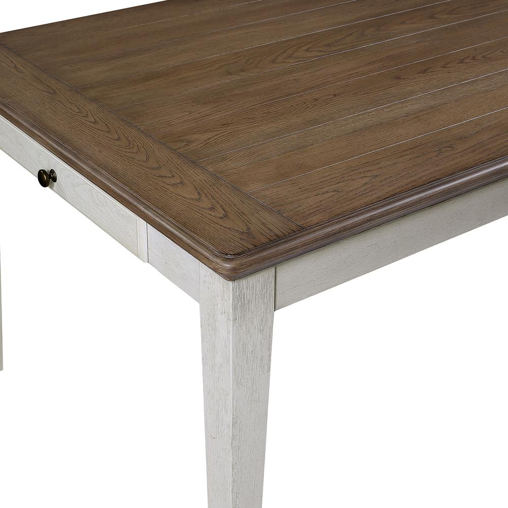 Start2Finish Pendleton Dining Table with wooden surface and sturdy legs, ideal for modern and traditional dining spaces.