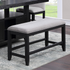 Start2Finish Yves counter bench showing a modern wooden furniture piece with a smooth finish and sturdy legs.