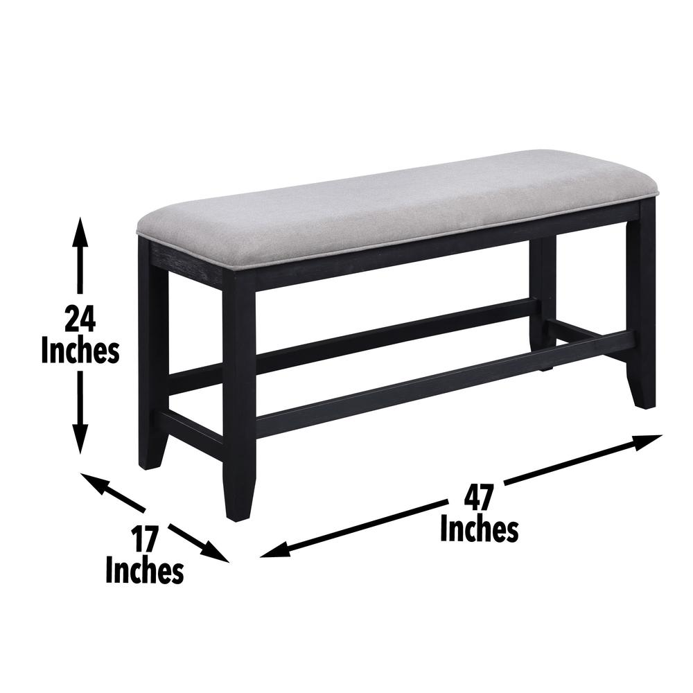 Start2Finish Yves counter bench showing a sleek wooden furniture piece with a smooth top and modern design.