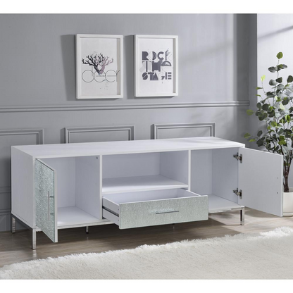 Start2Finish Mirage TV cabinet, modern furniture piece with storage compartments, sleek design, ideal for living room entertainment setup.