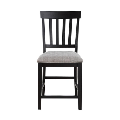 Start2Finish Halle Counter Chair with wooden seat and metal frame, modern and stylish for kitchen or bar counter seating.