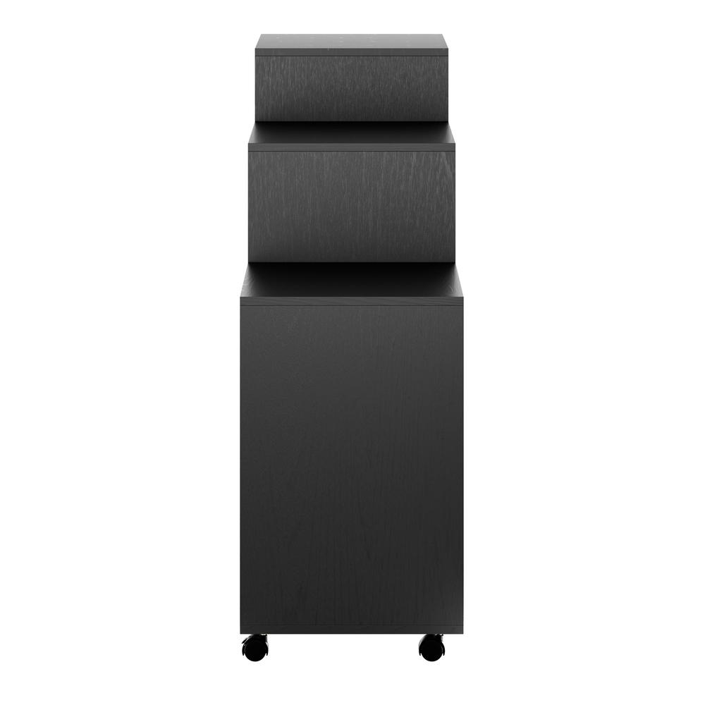 Start2Finish Halifax 3-Pc Black Storage Cabinet Set with multiple drawers, ideal for organizing home or office spaces.