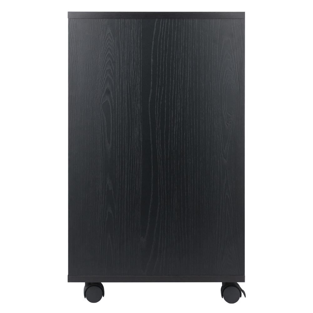 Black Halifax cabinet from Start2Finish, a stylish furniture piece with a sleek finish and modern design, shown in the image.