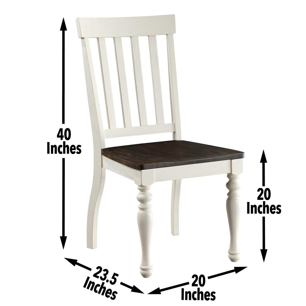 Set of two Joanna side chairs by Start2Finish, featuring wooden legs and upholstered seats in a modern design.