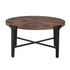 Start2Finish Chevron Round Cocktail Table with a sleek, modern design featuring a chevron pattern tabletop and sturdy base.