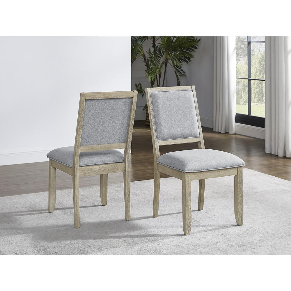 Gray Carena Side Chair by Start2Finish with a modern design, featuring a sleek frame and comfortable seat.