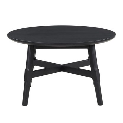 Start2Finish Odessa 66-84-inch dining table with an extension leaf, showcasing a wooden surface and sturdy legs.