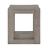 Start2Finish Pinedale end table with wooden top and tapered legs, ideal for living room or bedroom decor.