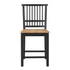 Magnolia counter chair by Start2Finish with a wooden seat and metal legs, ideal for kitchen or bar areas.