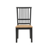 Magnolia Side Chair by Start2Finish with a modern design, wooden legs, and a cushioned beige fabric seat.