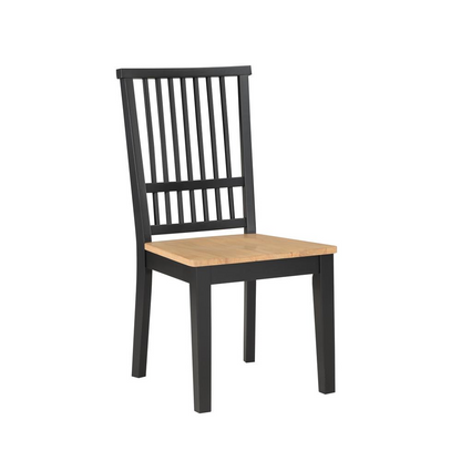 Magnolia Side Chair by Start2Finish featuring a modern wooden design with a cushioned seat and curved backrest.
