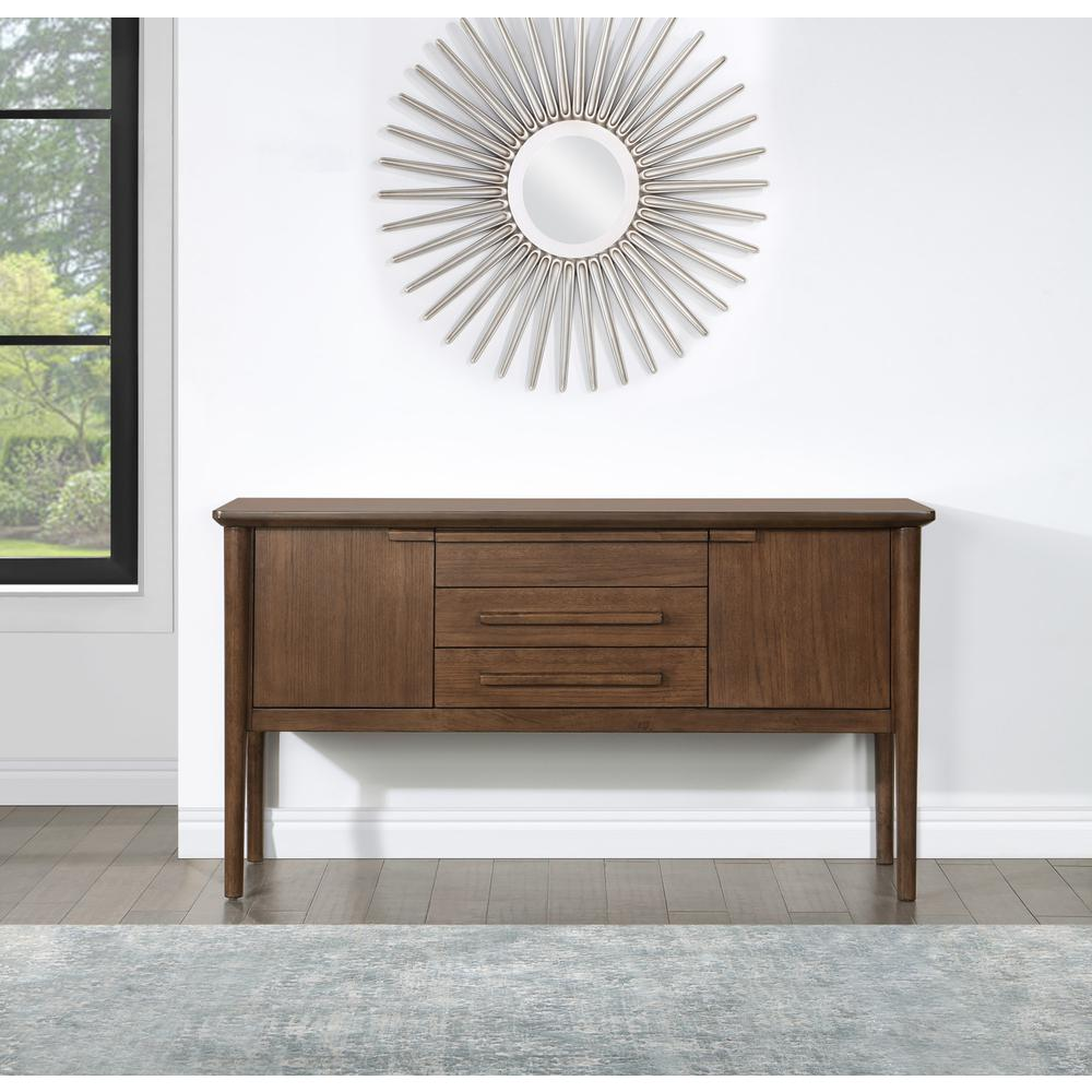 Start2Finish Quinn side chair with a sleek wooden frame and cushioned seat, showcasing its modern design and comfortable upholstery.