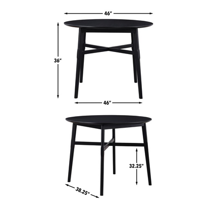 Midnight Oslo 24-inch counter stool by Start2Finish with sleek metal frame and cushioned seat, designed for modern kitchen counters.
