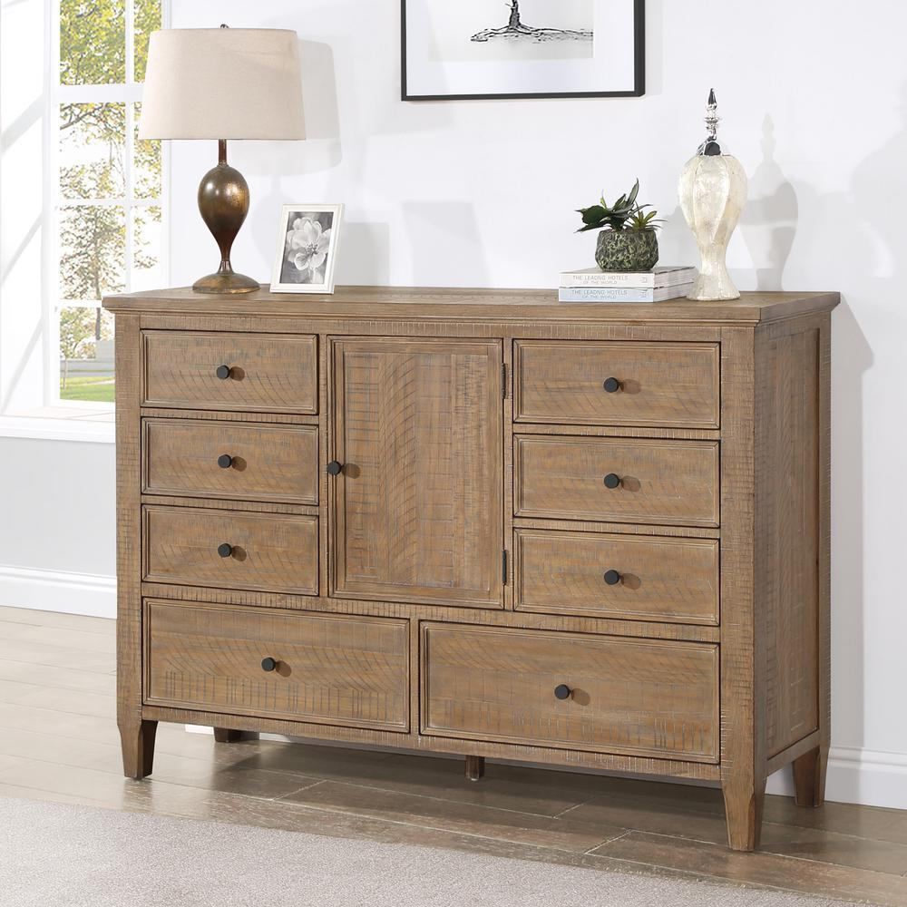 Riverdale Dresser by Start2Finish with six spacious drawers and modern wood finish, ideal for bedroom storage.