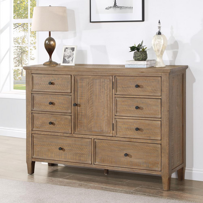 Riverdale Dresser by Start2Finish with six spacious drawers and modern wood finish, ideal for bedroom storage.