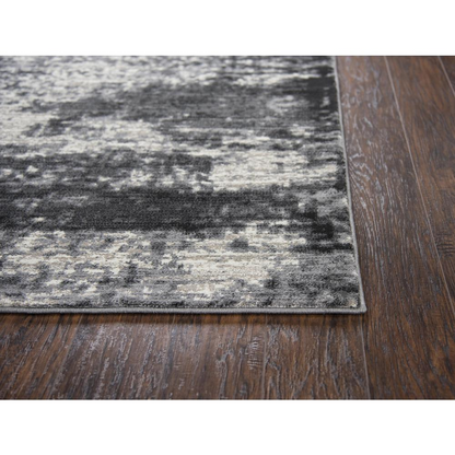 Start2Finish 7x10 machine-made rectangle rug with intricate pattern, ideal for living rooms or bedrooms, in neutral tones.