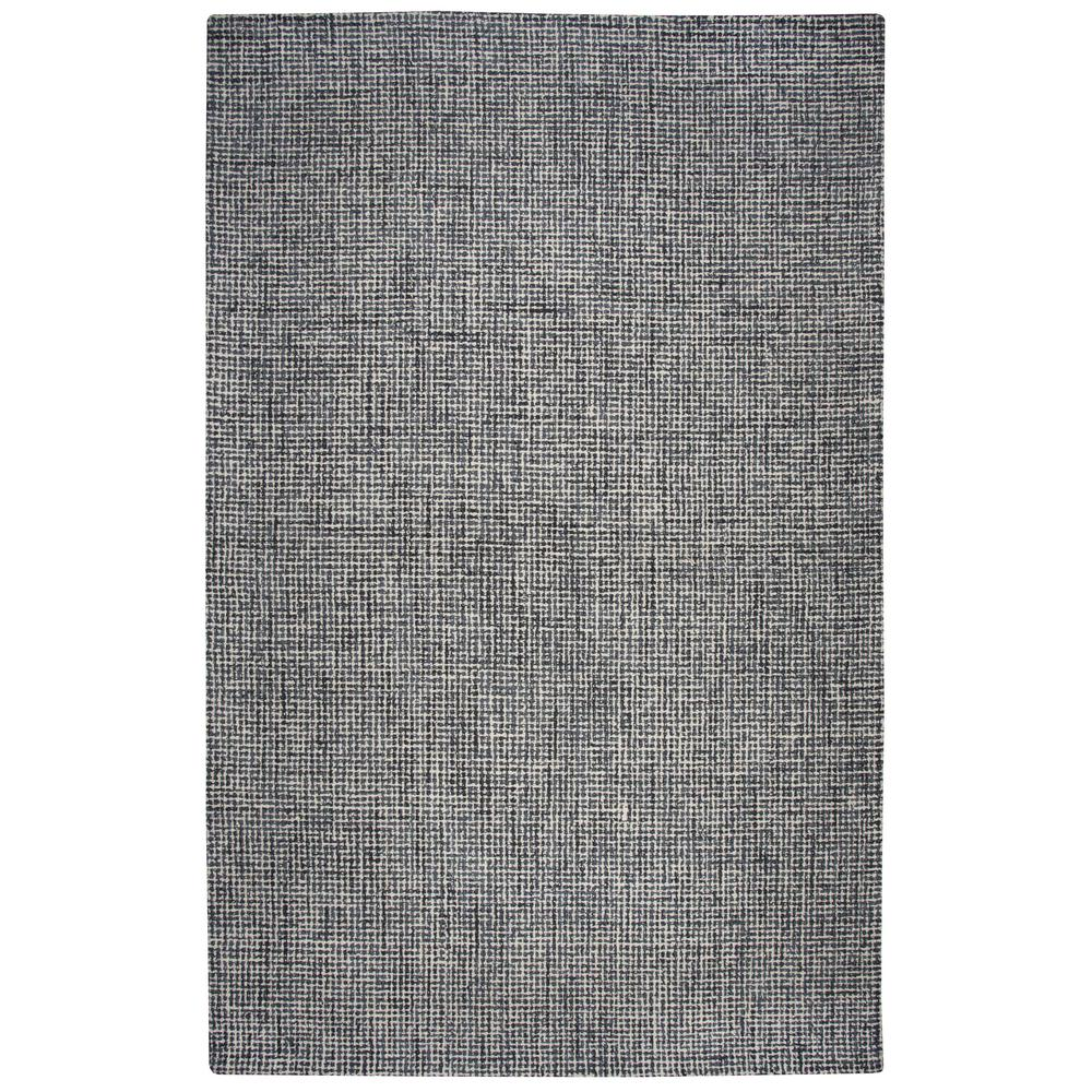 Close-up of Start2Finish hand tufted wool rug in 5&