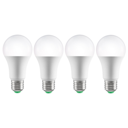 Start2Finish VEVOR smart LED light bulbs, 4-pack, multicolor RGB bulbs with smart control for Alexa, Google Assistant, and iOS.