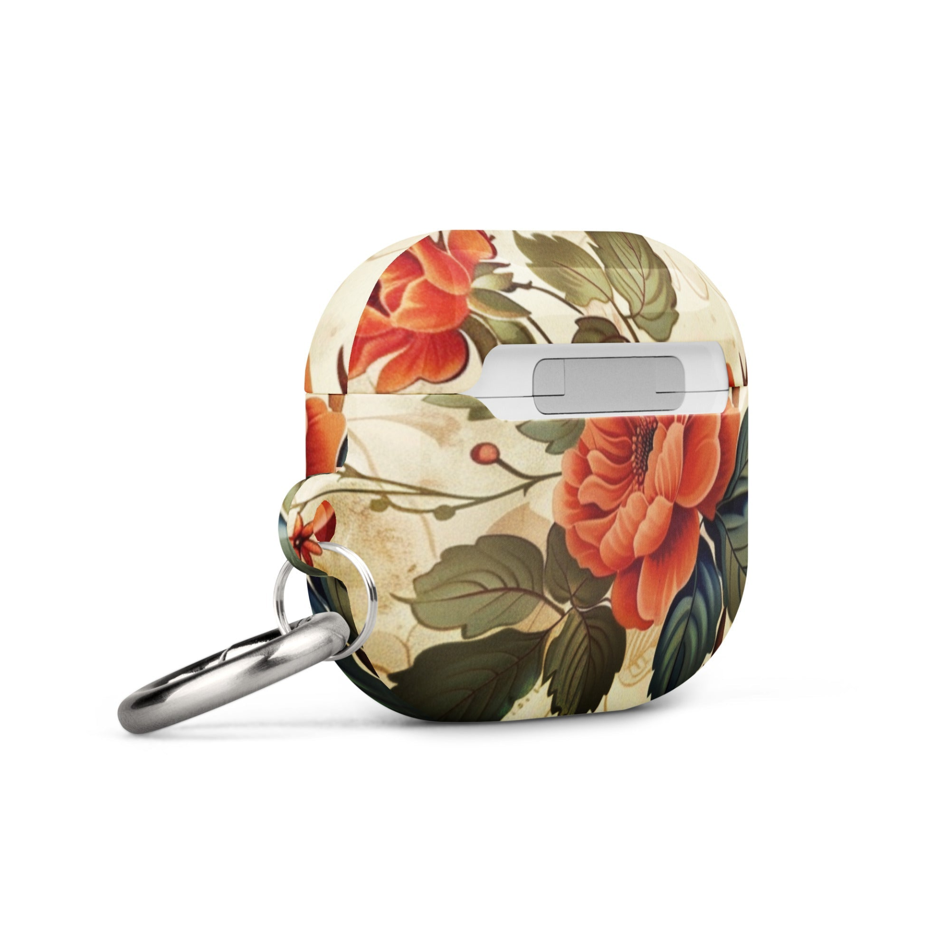 Start2Finish Flowers 2 AirPods case featuring colorful flower patterns on a sleek electronic accessory cover.