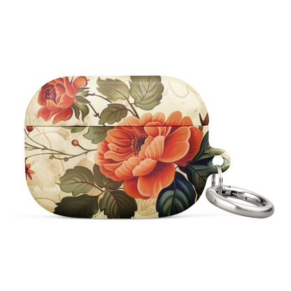 Start2Finish Flowers 2 AirPods case with vibrant floral design, protective electronic accessory for Apple AirPods.