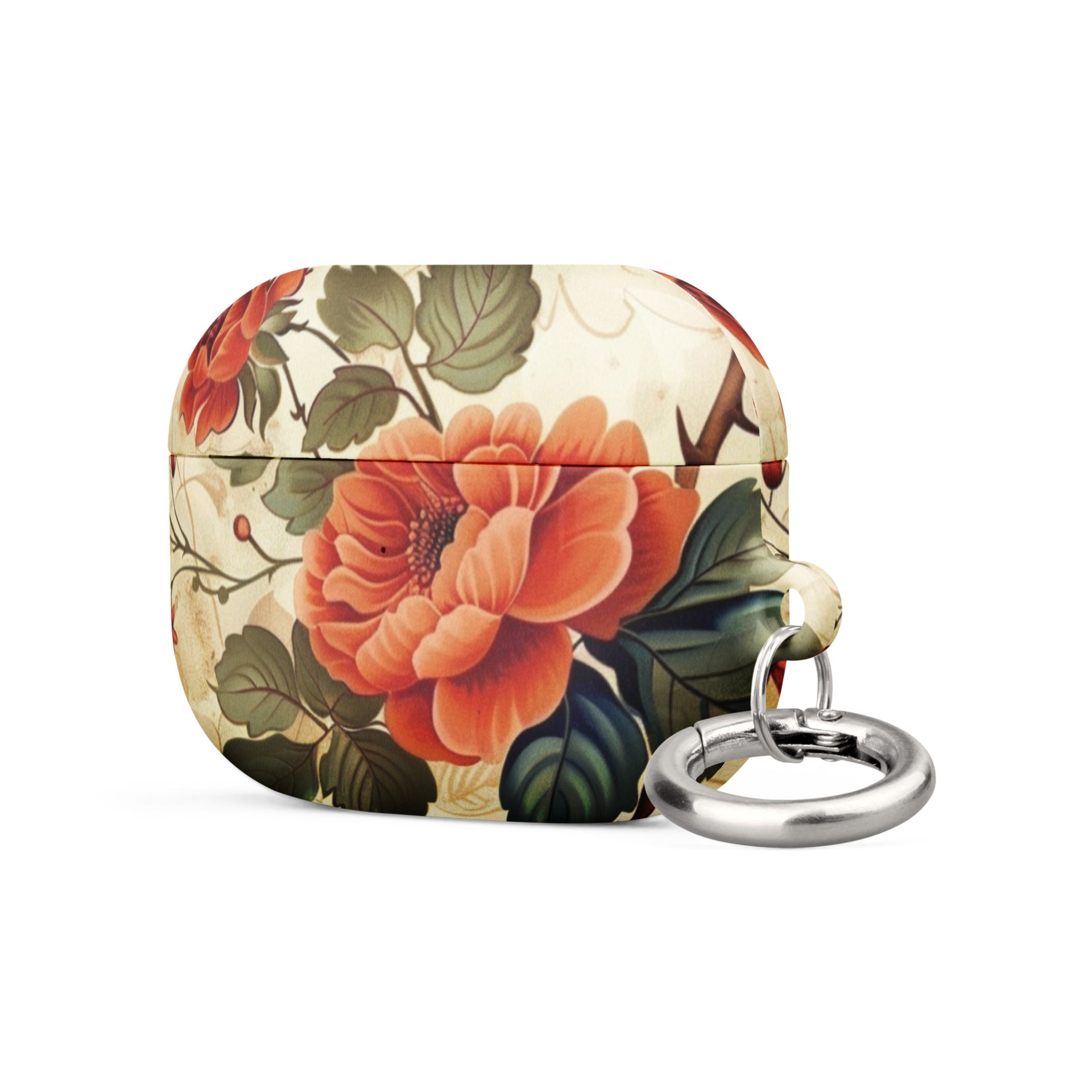 Start2Finish Flowers 2 AirPods case with colorful floral design, protective electronic accessory for wireless earbuds.