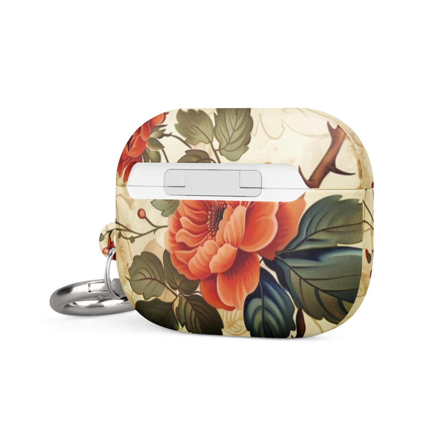 Start2Finish Flowers 2 case for AirPods with colorful flower design and protective shell, fits Apple AirPods charging case.