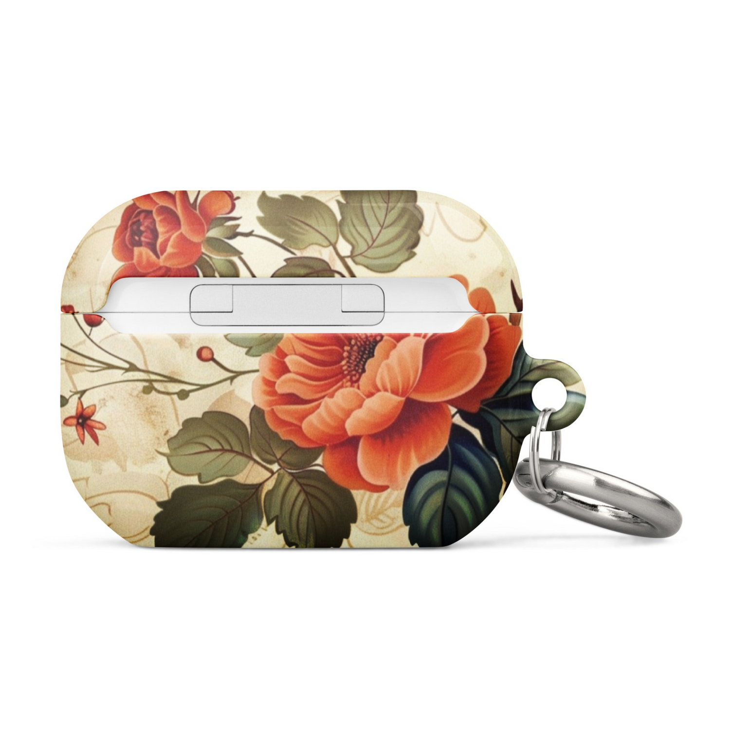 Start2Finish Flowers 2 AirPods case with colorful floral design, protective electronic accessory for Apple AirPods.